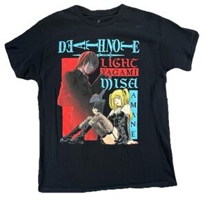 Death Note Misa Amane T Shirt Adult Medium Black Anime Ripple Junction Goth